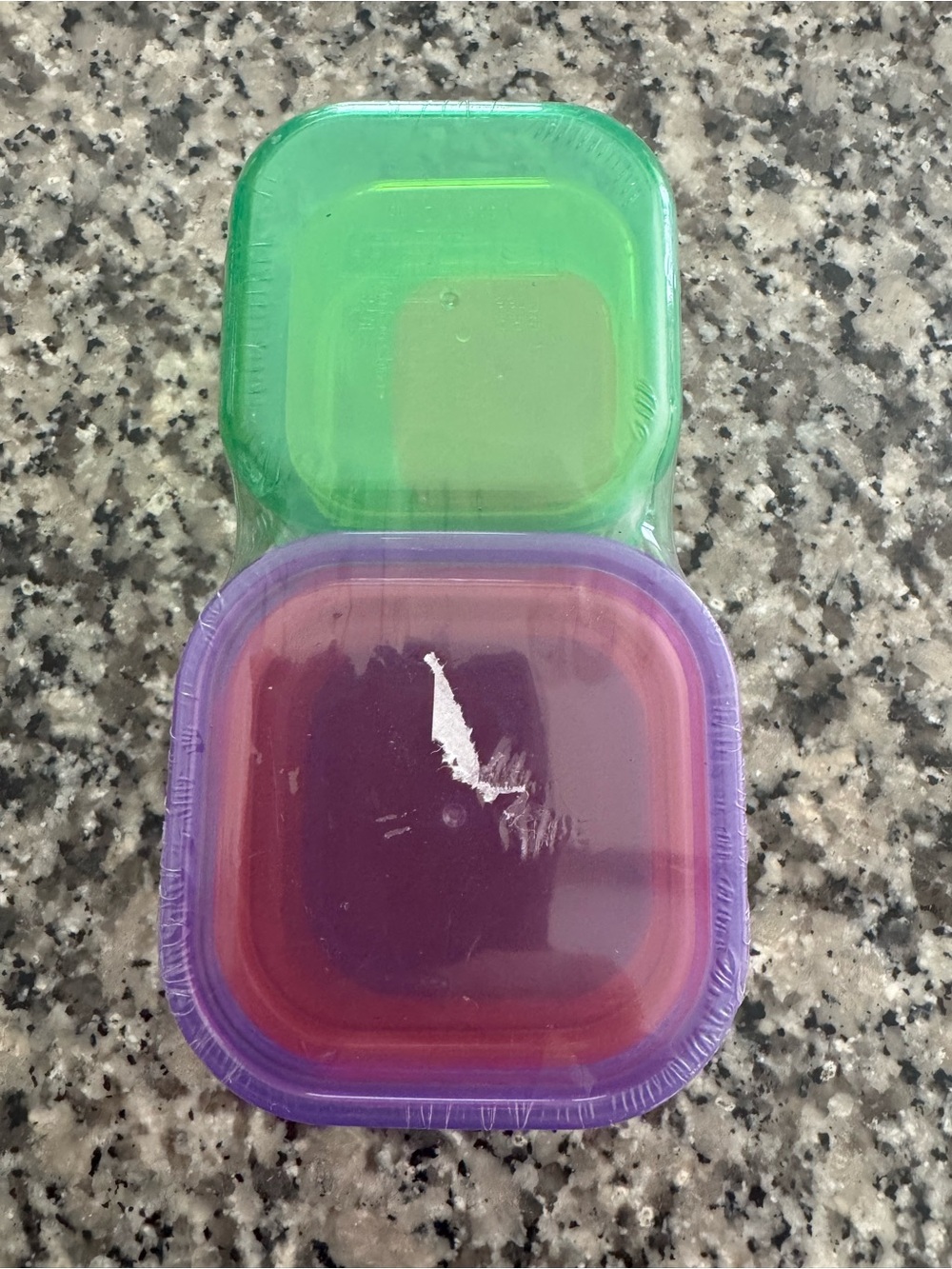 Portion-Control Container Stickers with Colorful Containers - Picture 2 of 3